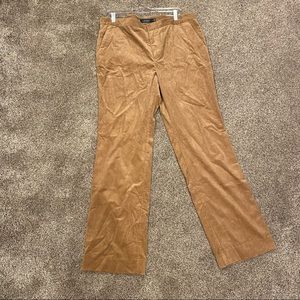 Ralph Lauren tan corduroy pant, size 14